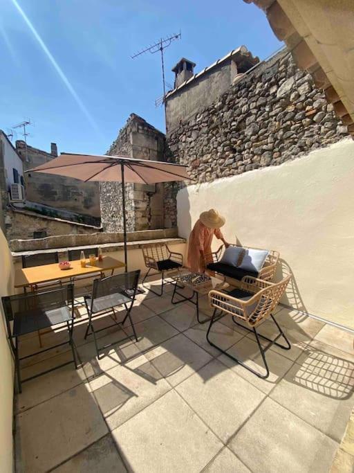 Appartement Grand Duplex Lumineux-Hyper Centre à Arles Extérieur photo
